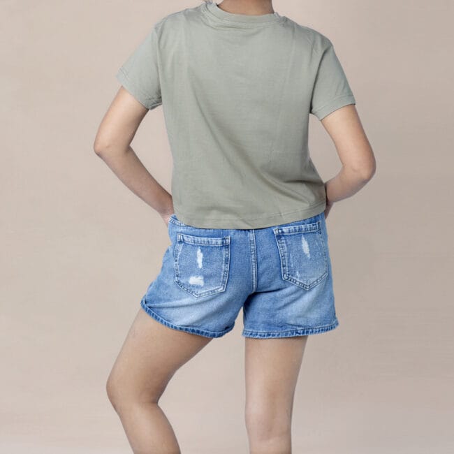 CPT57-2 Bold California Text Crop Top